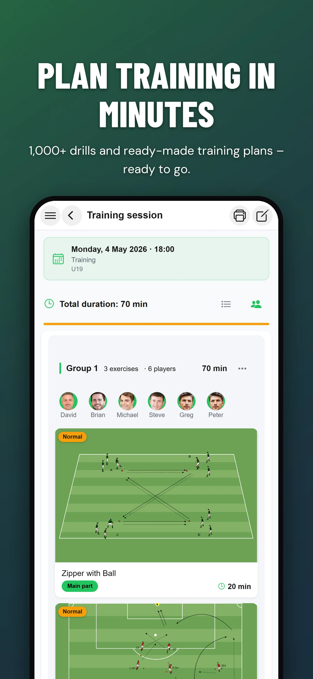 easy2coach - Team Manager screenshot