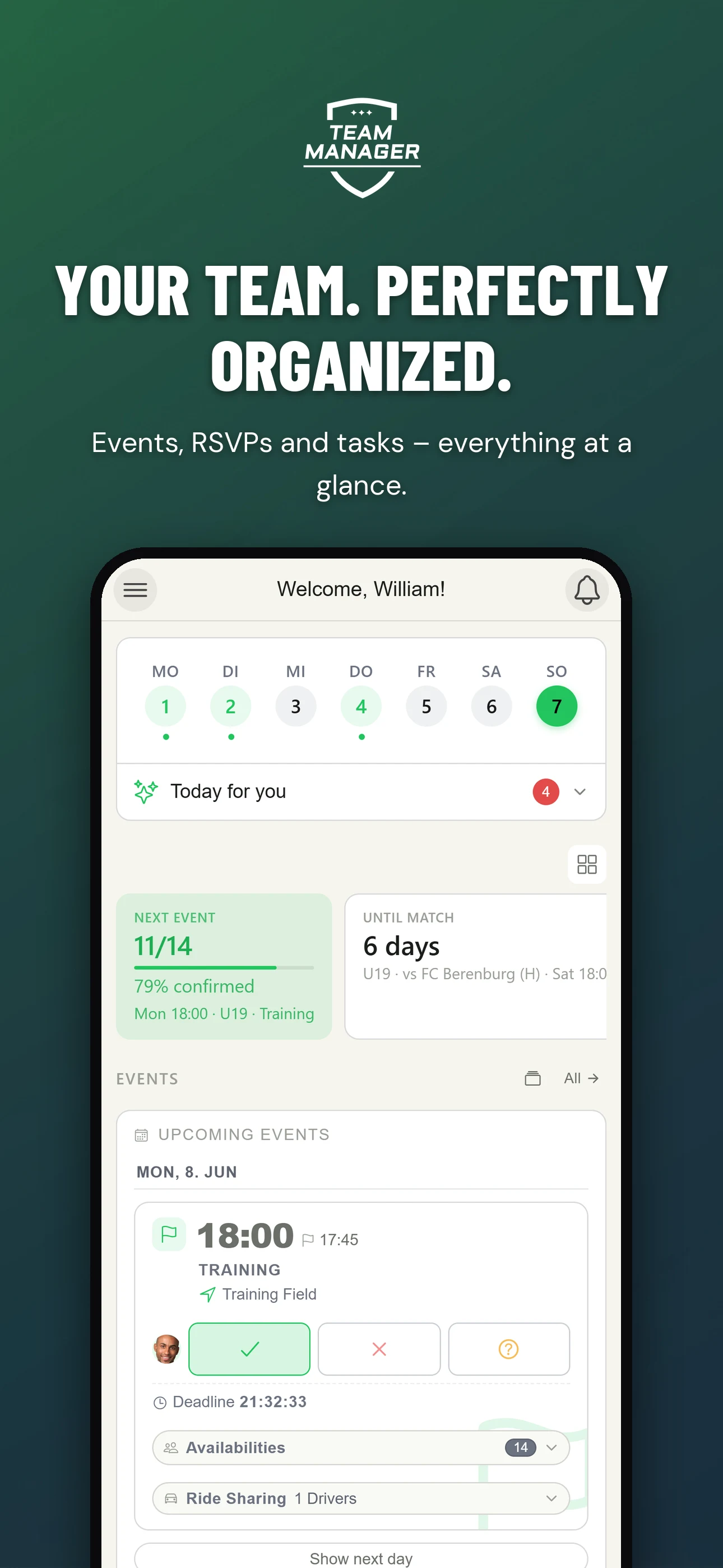 easy2coach - Team Manager screenshot